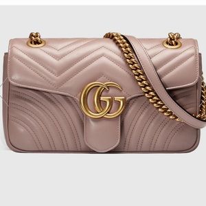 Gucci Marmont Small Bag Dusty Pink